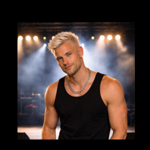 Arvid, Rapper und kommender Protagonist der Gay Celebrity Romance Reihe Celebrity Liebe von Jade C. Kleinod