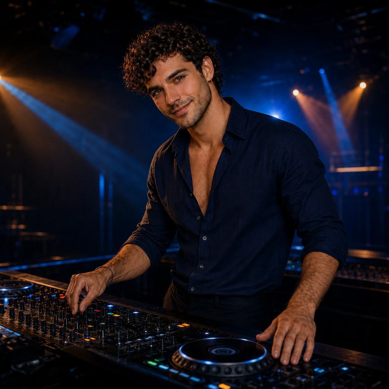 Valerio, DJ und kommender Protagonist der Gay Celebrity Romance Reihe Celebrity Liebe von Jade C. Kleinod